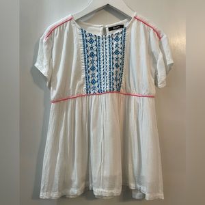 Kensie Girls Embroidered Top - Size S
